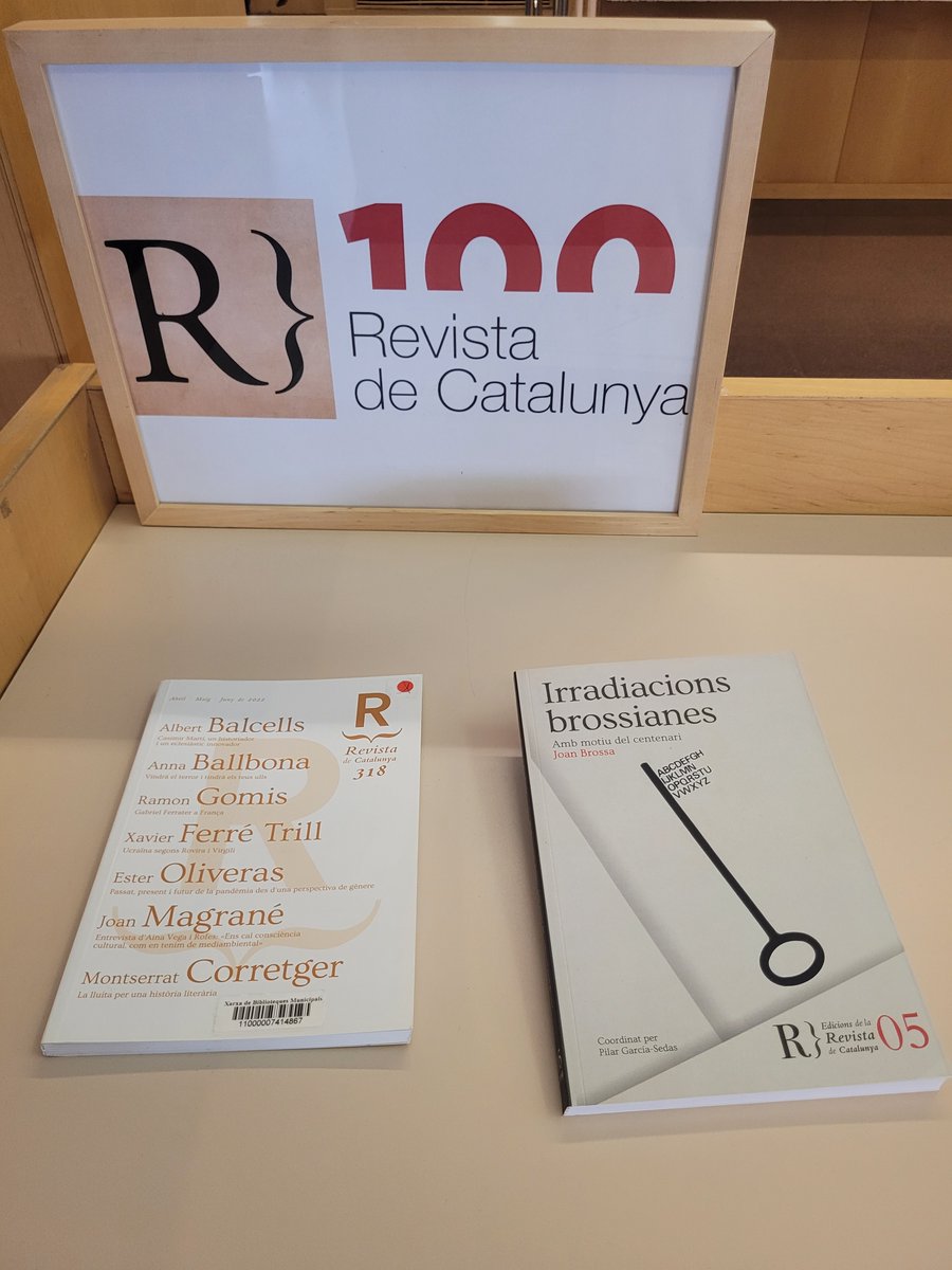 Queden pocs dies per visitar l'exposició al voltant dels 100 anys de Revista de Catalunya.
No us la podeu perdre!
📍#bbcnJaumeFuster
🗓️Fins al 12 de maig.