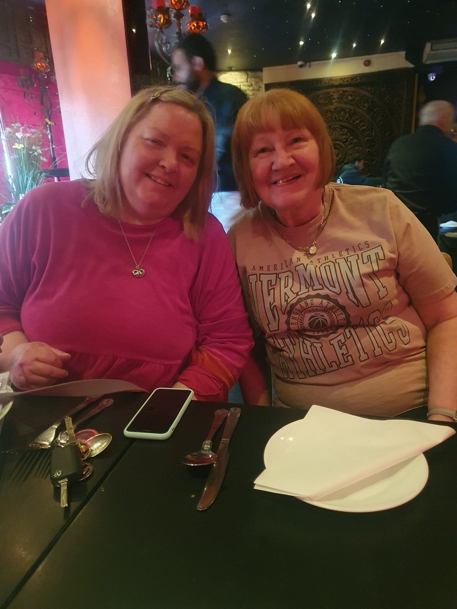 Im Out With My Freind Karen And My Partner Lynne, Connecting In Community, Having A Meal Together, Sharing Peer Support @MyDoncaster @TeamDoncaster1 @NHSSYICB @FTMembership @RDaSH_Culture @rdash_nhs @simonjduffy @27_lynn @CormacRussell @pfgdoncaster @TobyLewis_NHS @rylatt_paula