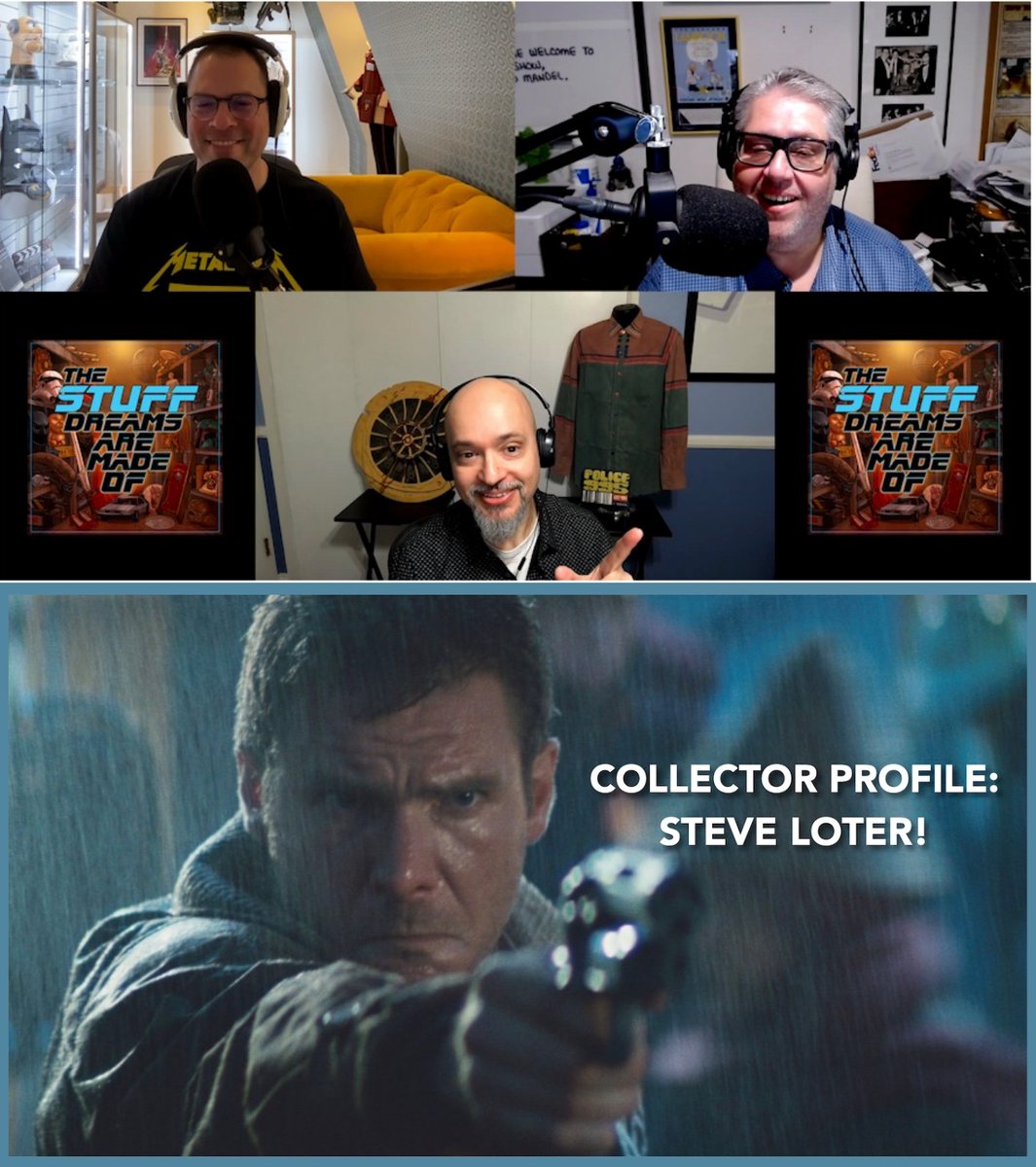 Steve Loter (@steveloter) on Twitter photo My love & knowledge of #bladerunner is discussed in Ryan Condal & David Mandel's <a href="/propspodcast/">The Stuff Dreams Are Made Of</a> Hear me relate to Deckard’s tired, drunk & disenfranchised ennui as an 11 year old child who was too young to see the film! youtube.com/watch?v=D_gfrW… My love & knowledge of #bladerunner is discussed in Ryan Condal & David Mandel's <a href="/propspodcast/">The Stuff Dreams Are Made Of</a> Hear me relate to Deckard’s tired, drunk & disenfranchised ennui as an 11 year old child who was too young to see the film! youtube.com/watch?v=D_gfrW…