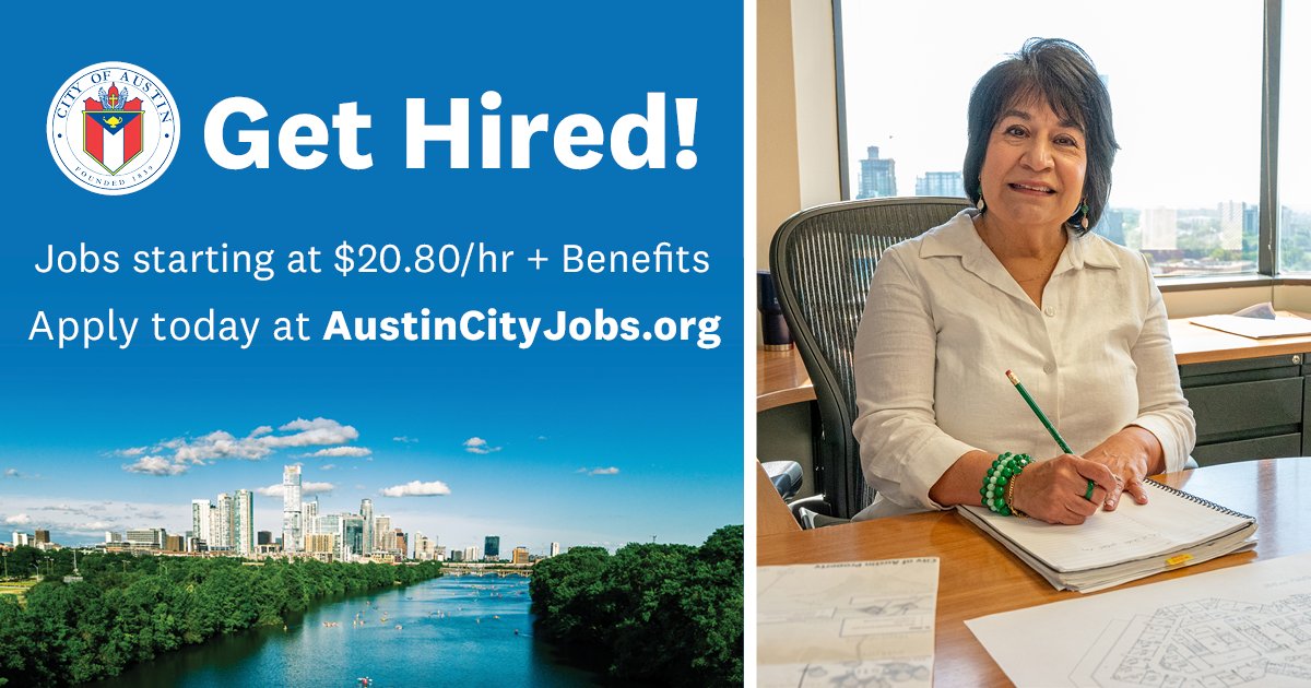 If you are eager to launch a career in public service, we want to hear from you! You can make a difference in people’s lives. It’s more than just a job. Find a career with the City of Austin. Apply today at austincityjobs.org #gethired #austincityjobs #KeepAustinHired