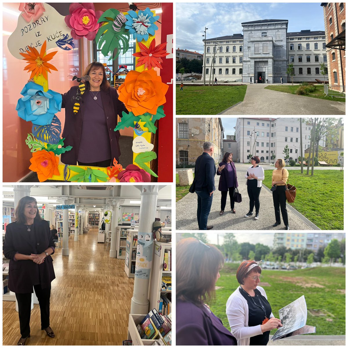 dubravkasuica's tweet photo. Visiting #EU funded project “ArtKvart”
in Rijeka 🇭🇷 which includes a Children’s House! https://t.co/nTJmm1nXXk🏡; A safe space for children to play, draw and participate in different cultural & creative projects that promote innovative ways of learning!
#ForChildrenWithChildren https://t.co/n7JL4JhphQ