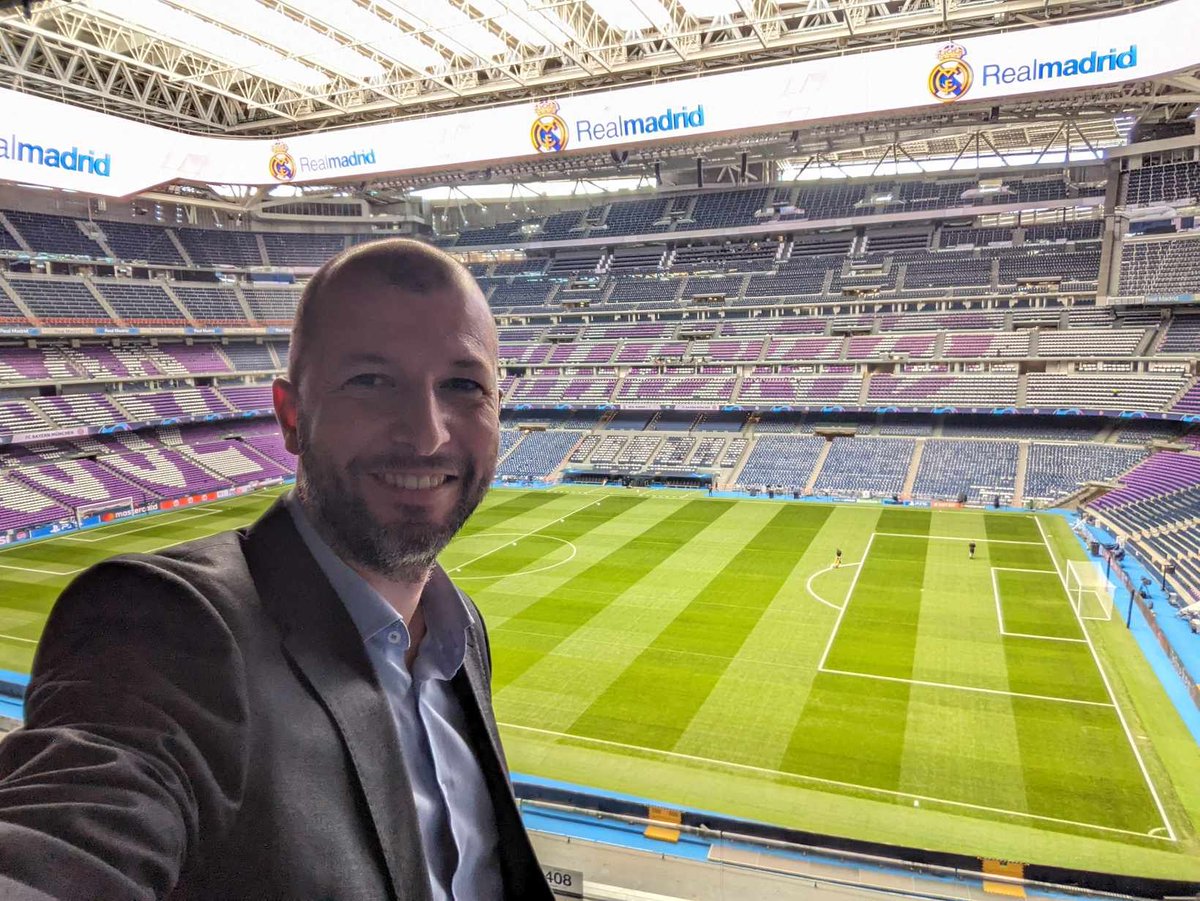 Today, I had the opportunity to join a small group of Spanish #Maintenance and #FacilityManagement leaders to learn more about the new house of @realmadrid C.F., the new Santiago Bernabéu Stadium.