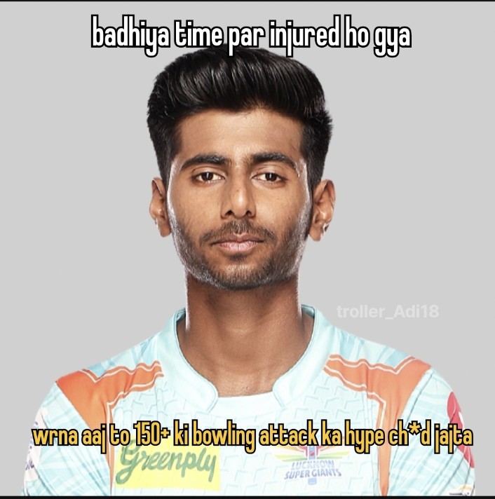 Mayank Yadav escaped becoming victim of Travis Head 😹 #SRHvsLSG