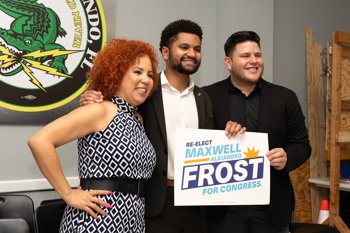 Big congratulations to Congressman @MaxwellFrostFL on the launch of his re-election campaign!