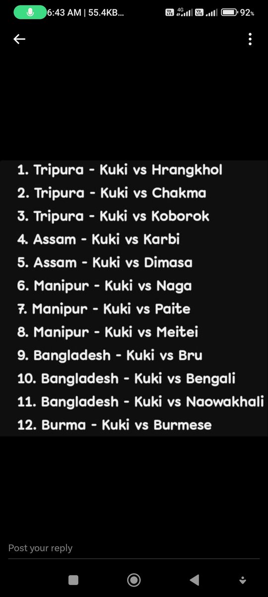 GaanKshetri's tweet photo. @MaktoobMedia Some says it's hate speech but I prefer to say it as content forwarding.
Anyway there's no difference at all between the two of you.
#SaveManipur
#SaveIndigenous https://t.co/qft2gh9wrQ