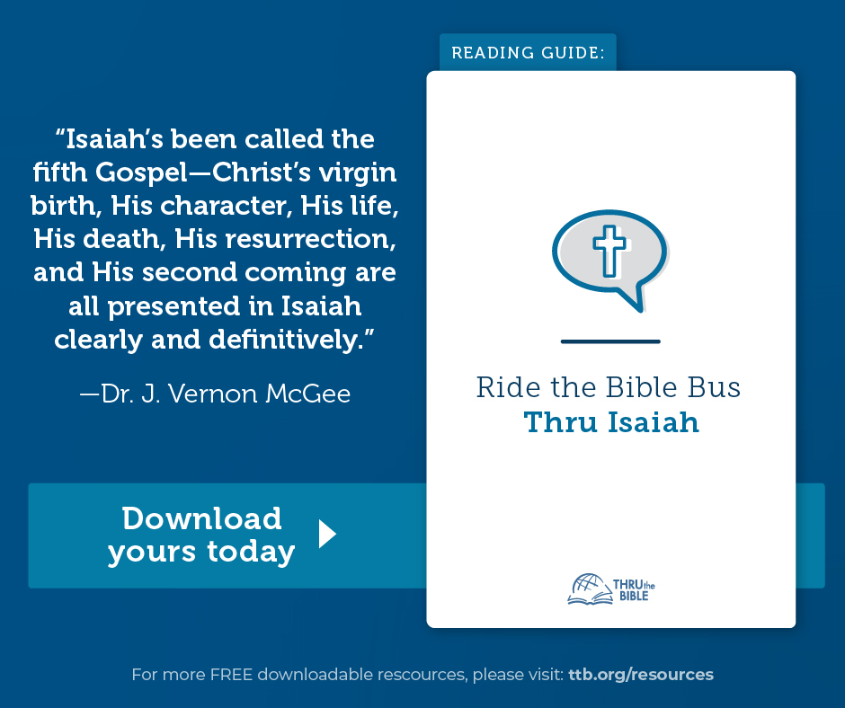 The book of Isaiah is a high pinnacle in our journey through the whole Word of God. #TTB #Isaiah #BibleStudy