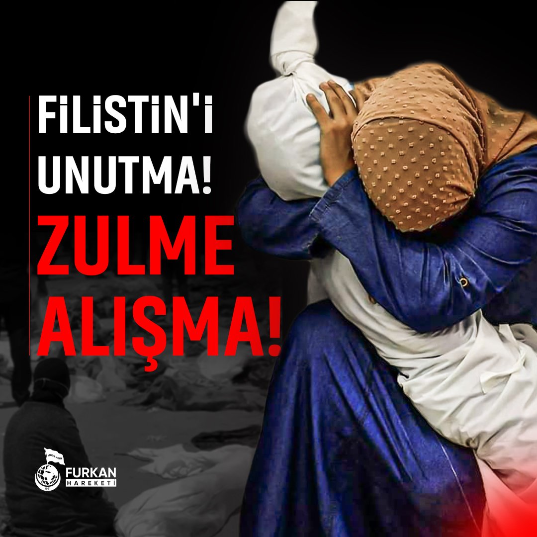 Filistin'i Unutma
ZULME ALIŞMA!

Gazzede SoykırımaDurDe