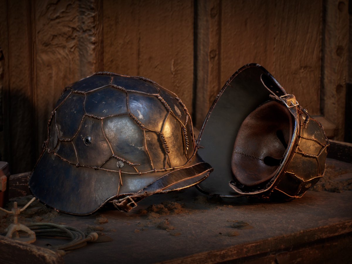 🎨 Toolbag Artist Highlight - WW2 German Helmet by Patrick Nuckels Find more of Patrick’s work on Artstation: artstation.com/patrick_nuckels 👉 Tag your art with #madewithMarmoset for a chance to be featured. Bake, texture, and render your art in Toolbag: marmoset.co