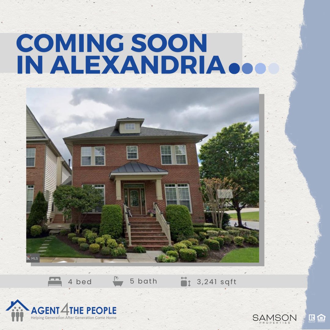 Stay tuned for updates on this lovely home!

#buyingandsellingahome #agent4thepeople #realestatewithJenniferDorn #northernvirginiahomesforsale #realestateagent #A4TPT #HomeOwnership #Affordability #RealEstate