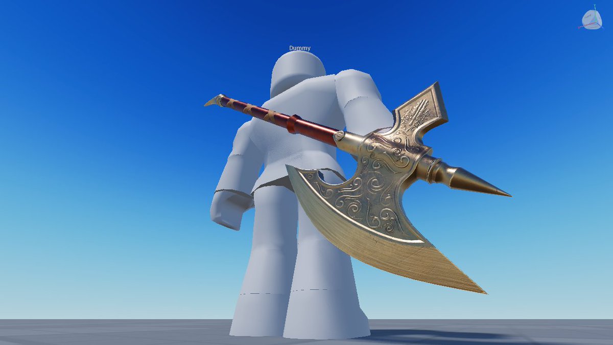 Revamped Ravenna Greataxe!

I've finished the Greataxe line as I promised.
I'm planning to do the same for most weapons (maybe armors too?), and hopefully, my motivation stays strong.

Let me know your thoughts!

Game-Ready Asset.

#ArcaneOdyssey #Roblox