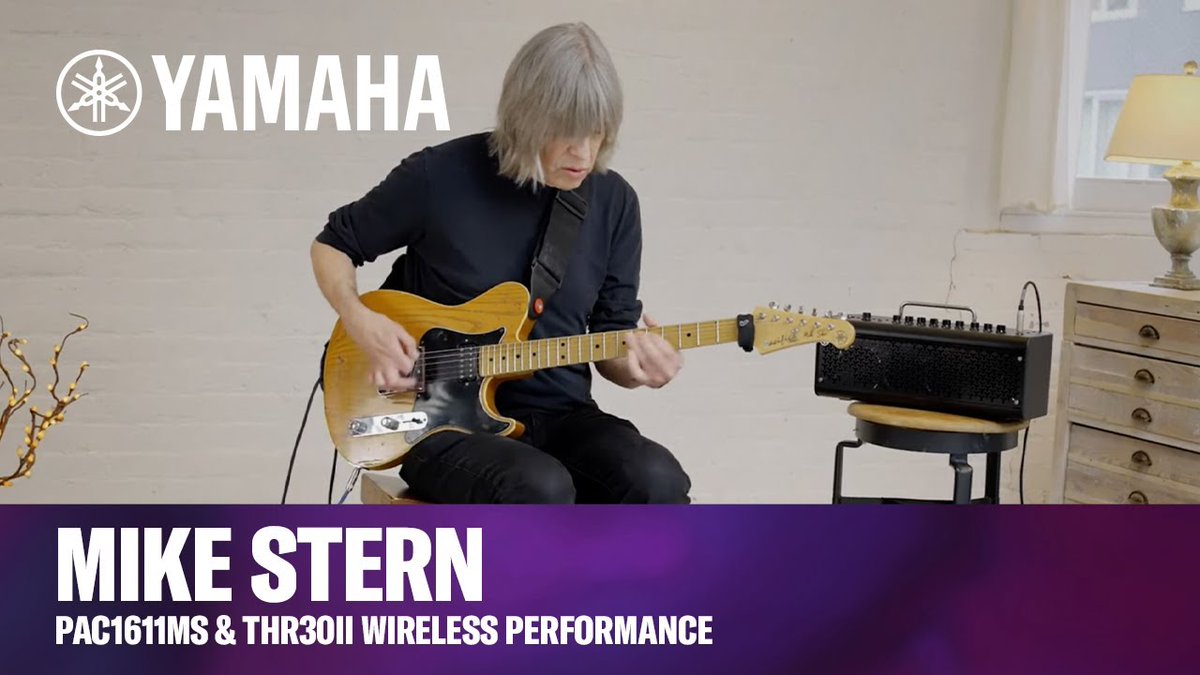 Yamaha | Mike Stern | PAC1611MS & THR30II Wireless | Performance (Yamaha Guitars)

(2024/05/09)

#MikeStern
#PAC1611MS

youtu.be/U3WFCr9s4Fc