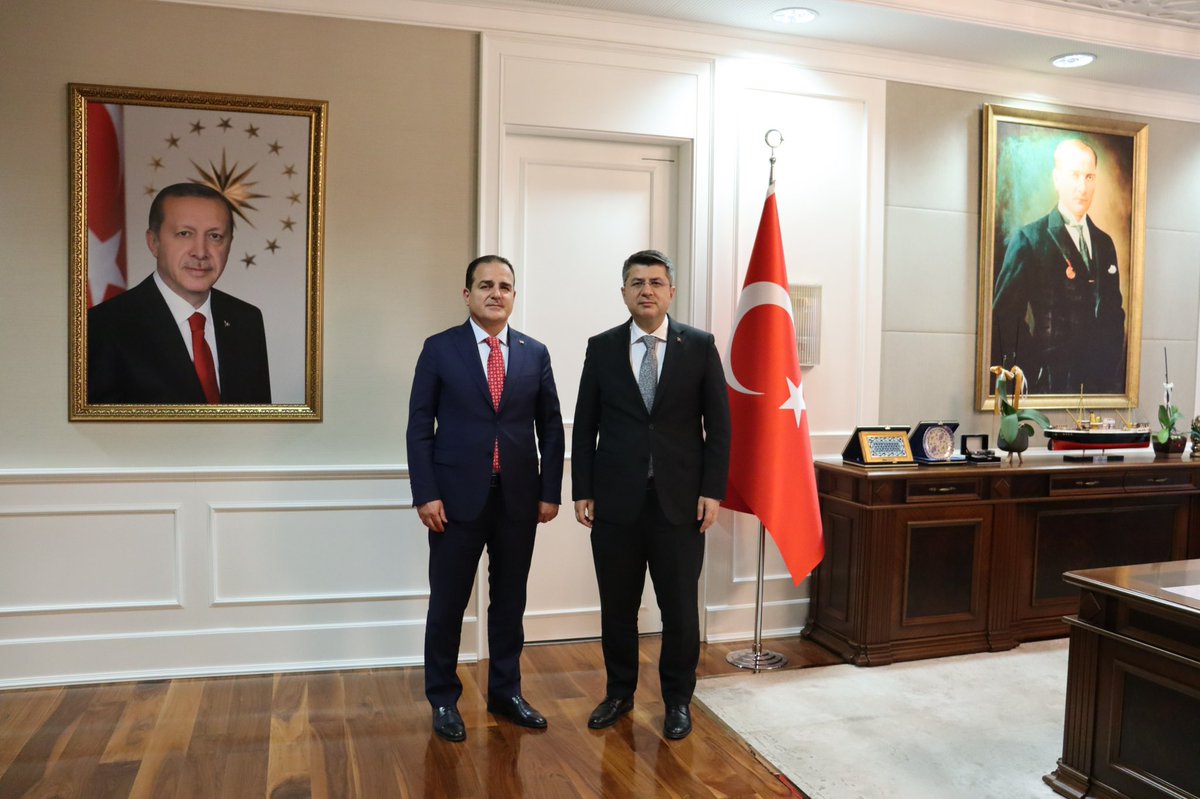 Valimiz Sayın Dr. İdris Akbıyık, Sağlık Bakanlığı Bakan Yardımcısı Hüseyin Kürşat Kırbıyık’ı ziyaret ederek Muğla'mızda yapımı devam eden ve proje aşamasındaki yatırımlar hakkında istişarede bulundu. @idrisakbiyik