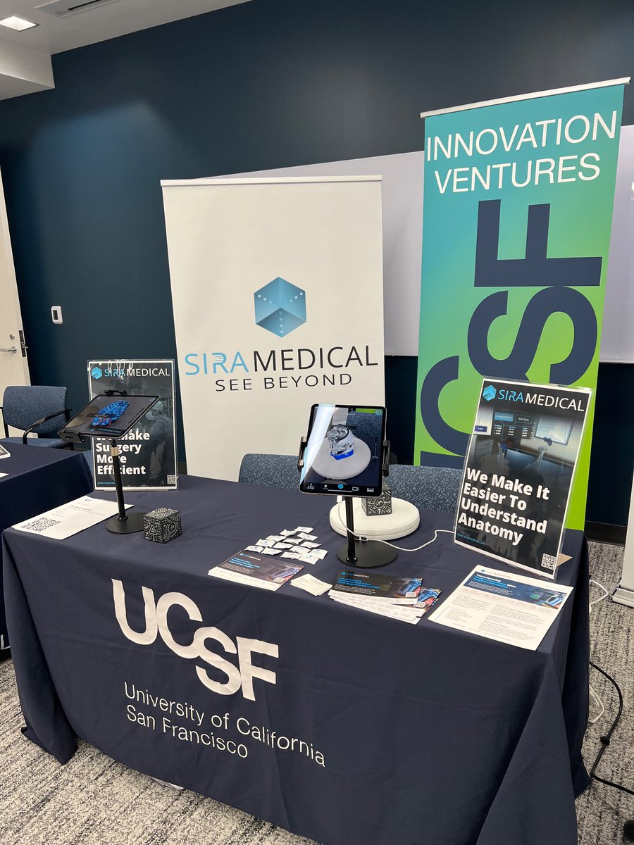 Proud to represent @UCSF and our spinout @siramedical at #UCDay in Sacramento today! Thank you @UCSF_Catalyst and @UcsfVentures for the opportunity to showcase our #AugmentedReality work! @UCSFimaging