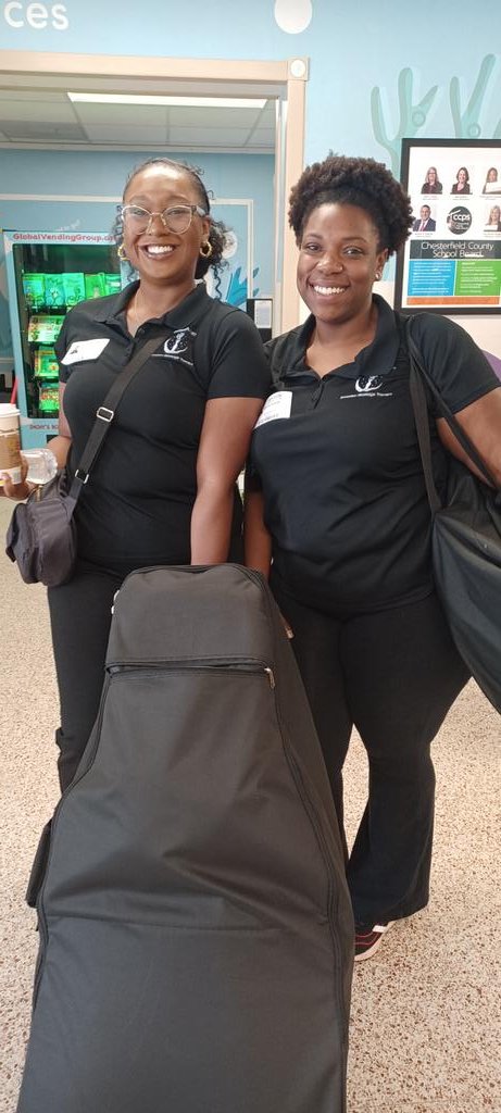 Thanks <a href="/CECLAseahorse/">CECLA</a> partners Arcadian Massage! Our corporate massages today were amazing! <a href="/CCPSPreschool/">CCPS_Preschool</a>  <a href="/CCPSFACE1/">CCPS FACE</a>