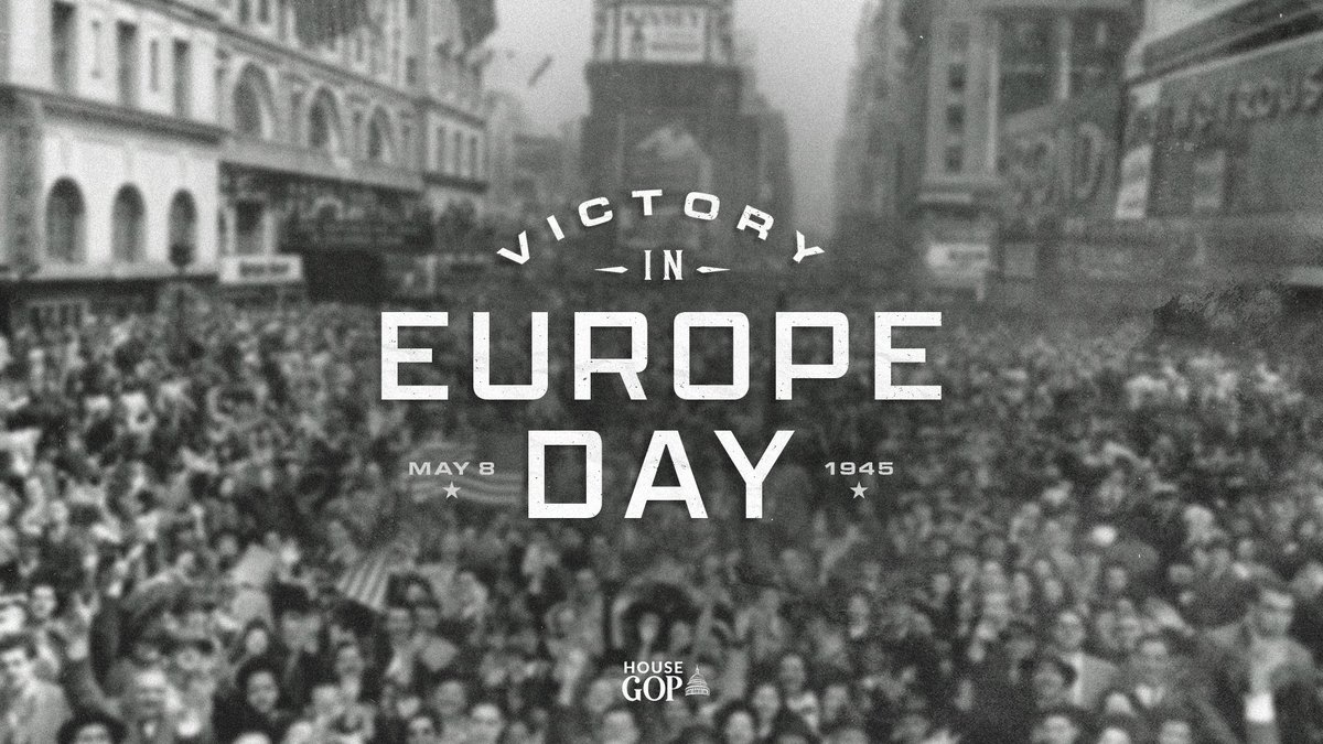 Today we commemorate #VictoryinEuropeDay and honor the bravery and sacrifices of those who fought for freedom and peace.