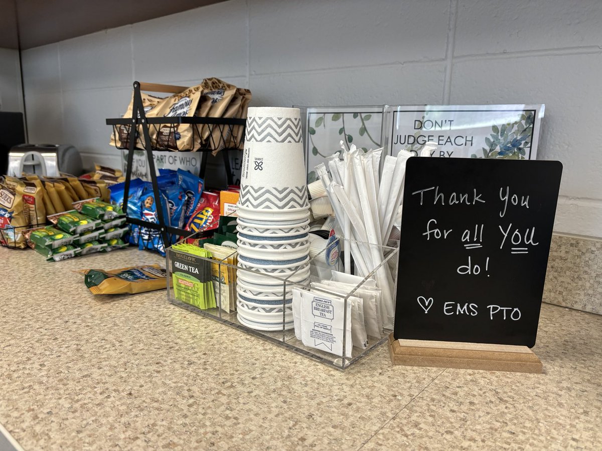 JenCalendrillo's tweet image. Enjoying a cup of coffee as I gear up for next period- Thank you, ⁦@WPSEisenhower⁩ ⁦@EisenhowerPTO⁩!