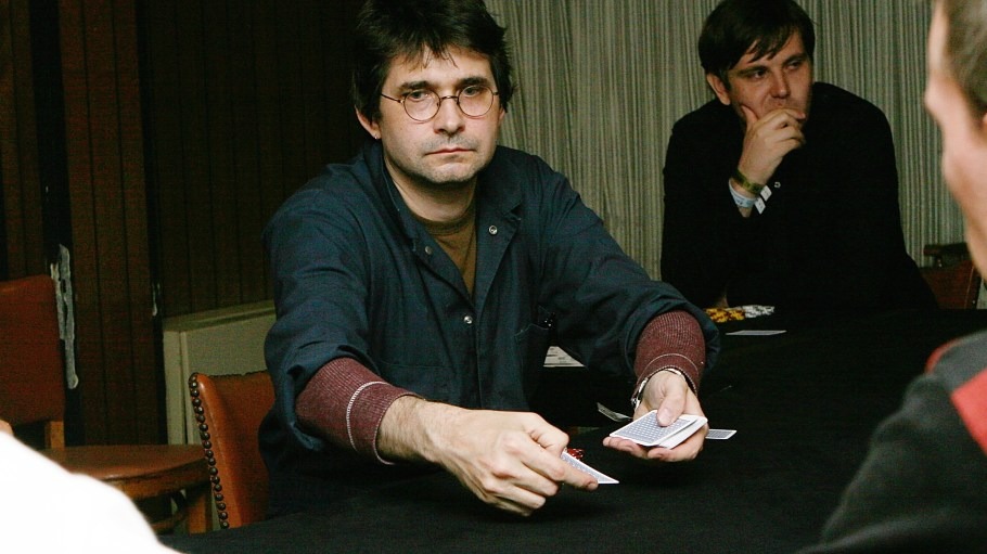 In 2018 Steve Albini beat out 309 other people playing in the Seven Card Stud tournament in Las Vegas. 'The best thing about winning a tournament is you get a little bit of notoriety amongst your poker-playing peers.' Read his interview with RS: rollingstone.com/music/music-ne…