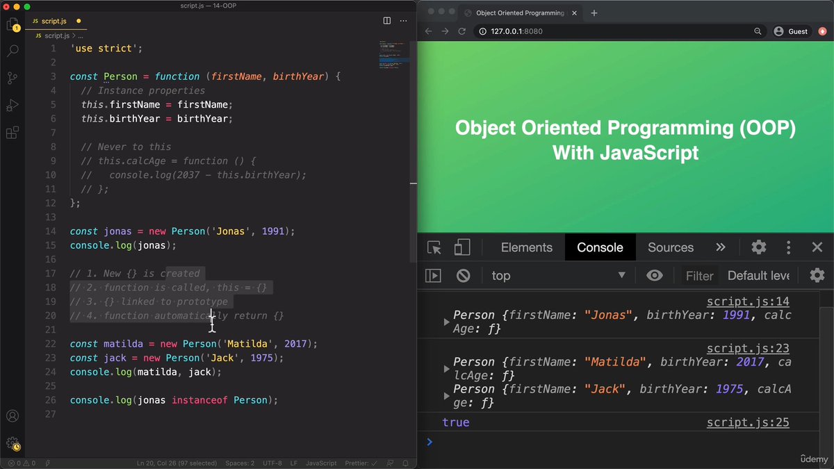 prem_0_1's tweet image. Hello, #XCommunity
It's #Days  70 of my #75daysofcodechallenge
I just learned "CONSTRUCTOR FUNCTION WITH NEW OPERATOR". 
#dailycoding #javascript #backtowork #LearnInPublic #buildinpublic #letsconnect #FrontEnd #webdev #MERN #webdeveloper #java #development #consistency