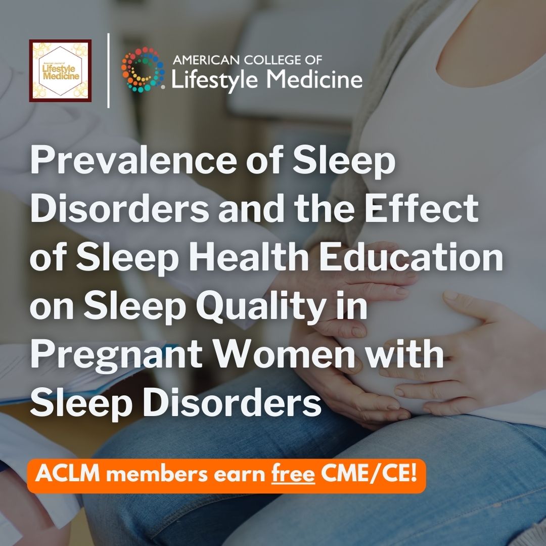 Sleep quality affects pregnant women’s health and quality of life. The study aimed to investigate the prevalence of sleep disorders and the effect of sleep health education on sleep quality in pregnant women with sleep disorders: bit.ly/4aY994B