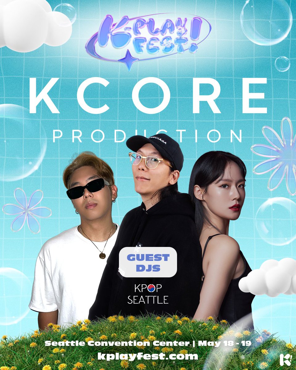 kplayfest's tweet photo. YEAH YOU AIN’T SEEN NOTHING YET~👀 That’s right! Join them at their DJ Sets🎶 all weekend long for a fun time with KCORE Production !🪩 These K-POP DJs are going to bring the HEAT🔥so make sure to stop by! 🤩
#kplayfest #forfansbyfans #kpop #kpopfest #kpopfestival #kplayfest2024 https://t.co/7eFRdHBDNS