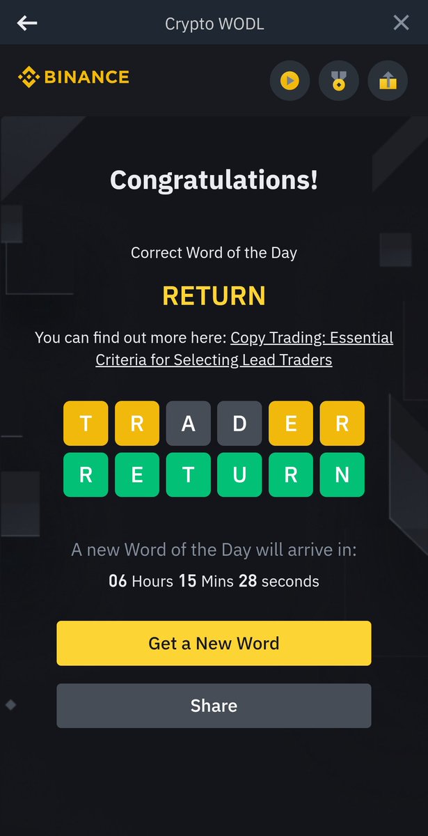#Binance #BNB #WordOfTheDay #WODL #WOTD RETURN #BitcoinHalving2024 $PEPE $DOGE $SHIB