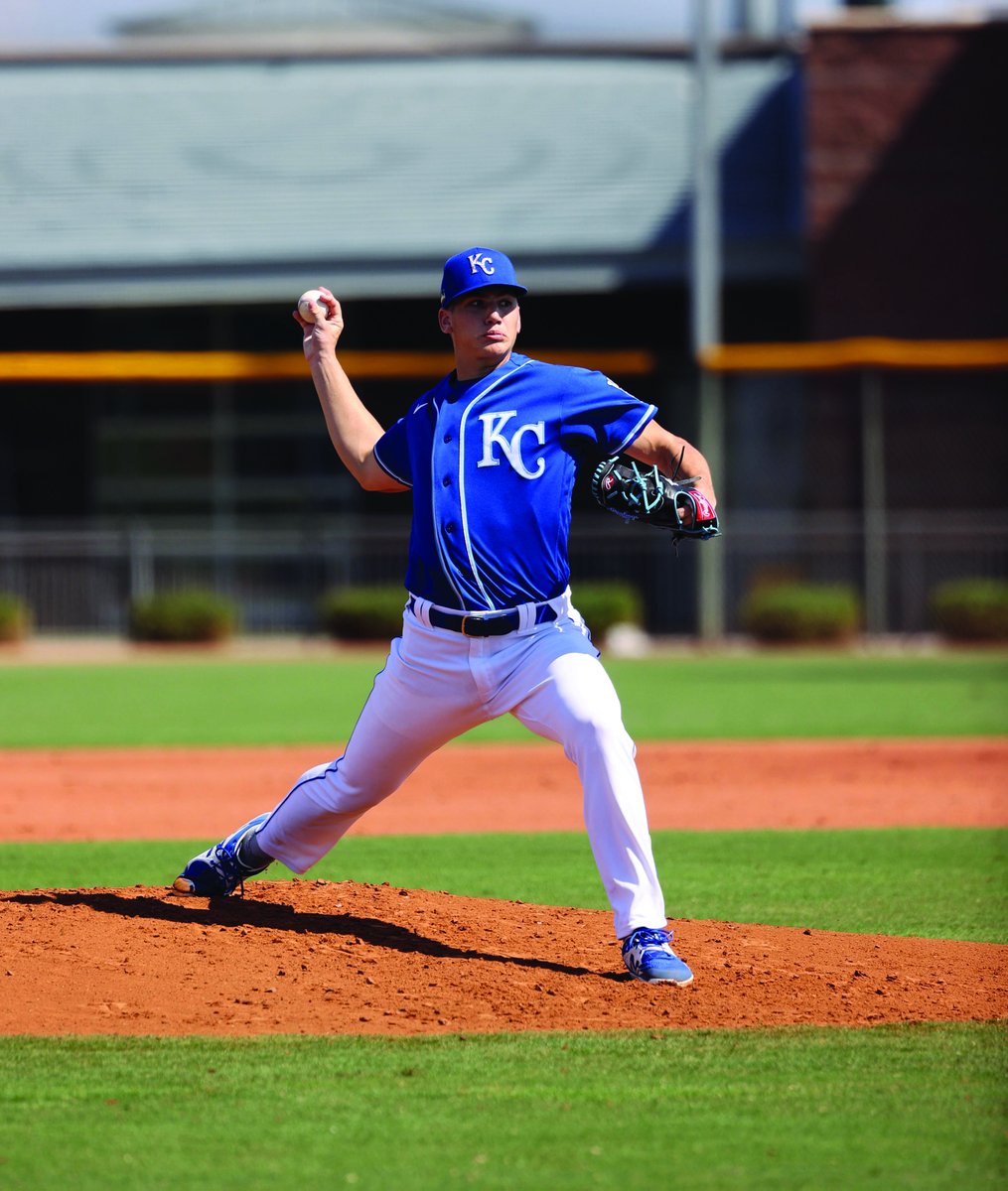 After his 2023 struggle, Ben Kudrna reported to spring training both physically and mentally stronger The @Royals prospect added a sinker to his four-seam fastball, slider and changeup. Even more important ... Kudrna has become a smarter pitcher ⬇️ baseballamerica.com/stories/adjust…