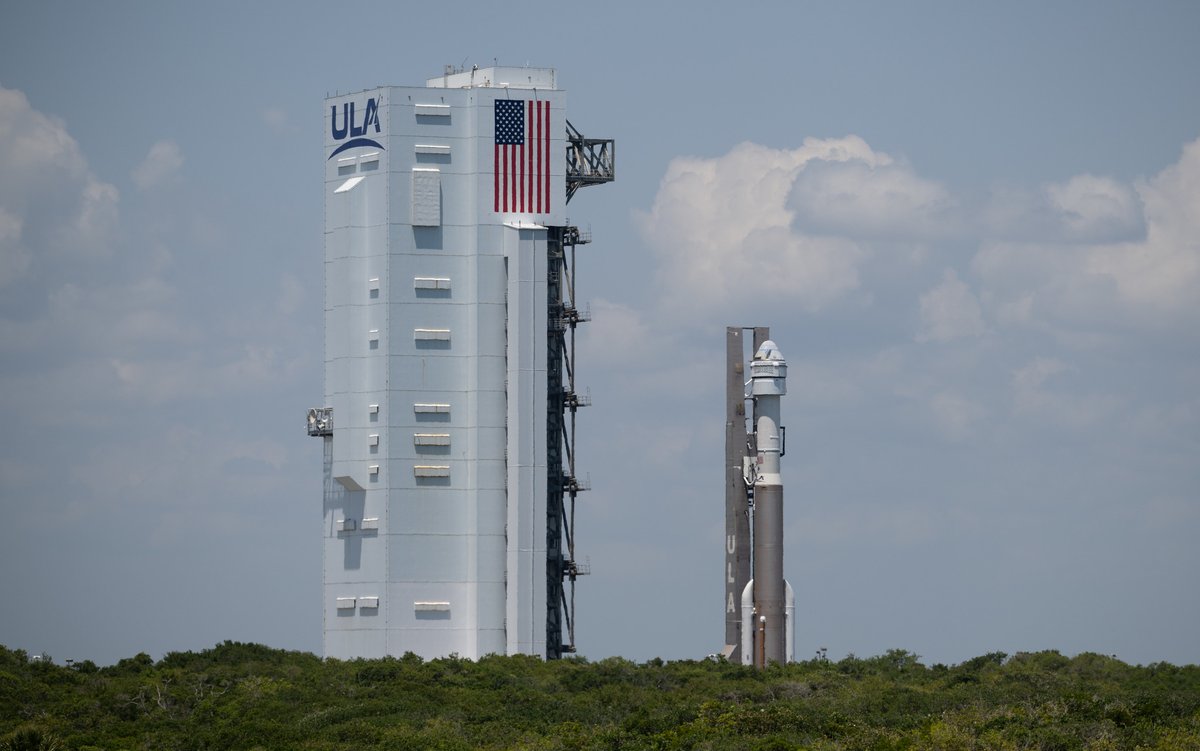 Teams from @ulalaunch have returned the #Starliner and Atlas V rocket to its integration facility to replace a valve on the rocket’s upper stage. @NASA’s @BoeingSpace Crew Flight Test is targeted to launch no earlier than 6:16pm ET May 17. More: go.nasa.gov/3Uy58wz