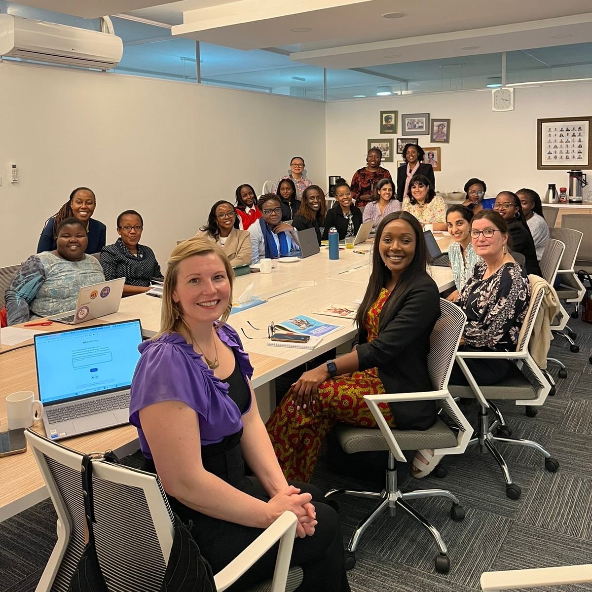 We're thrilled to be at the #UNCSC! Today we hosted a #GirlsDeliver strategy session in preparation for #SOTF with @Pop_Council's @GIRLCenterPC and @AdolescentPlan! Thank you to everyone who joined us, especially the youth advocates, to ensure girls' needs are a priority 💜