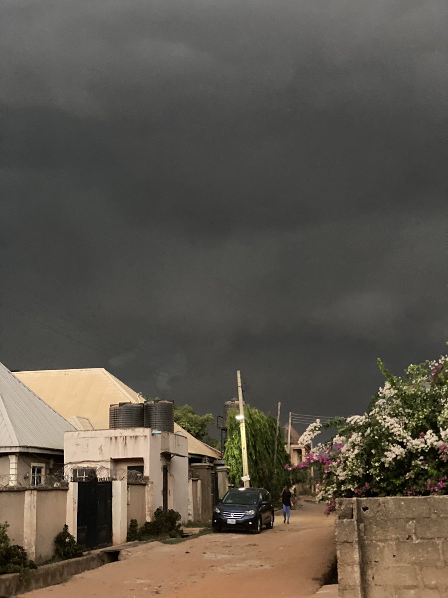 Omo see clouds 🤬😮
Rain want to Fell 
Who will came over ?😔
