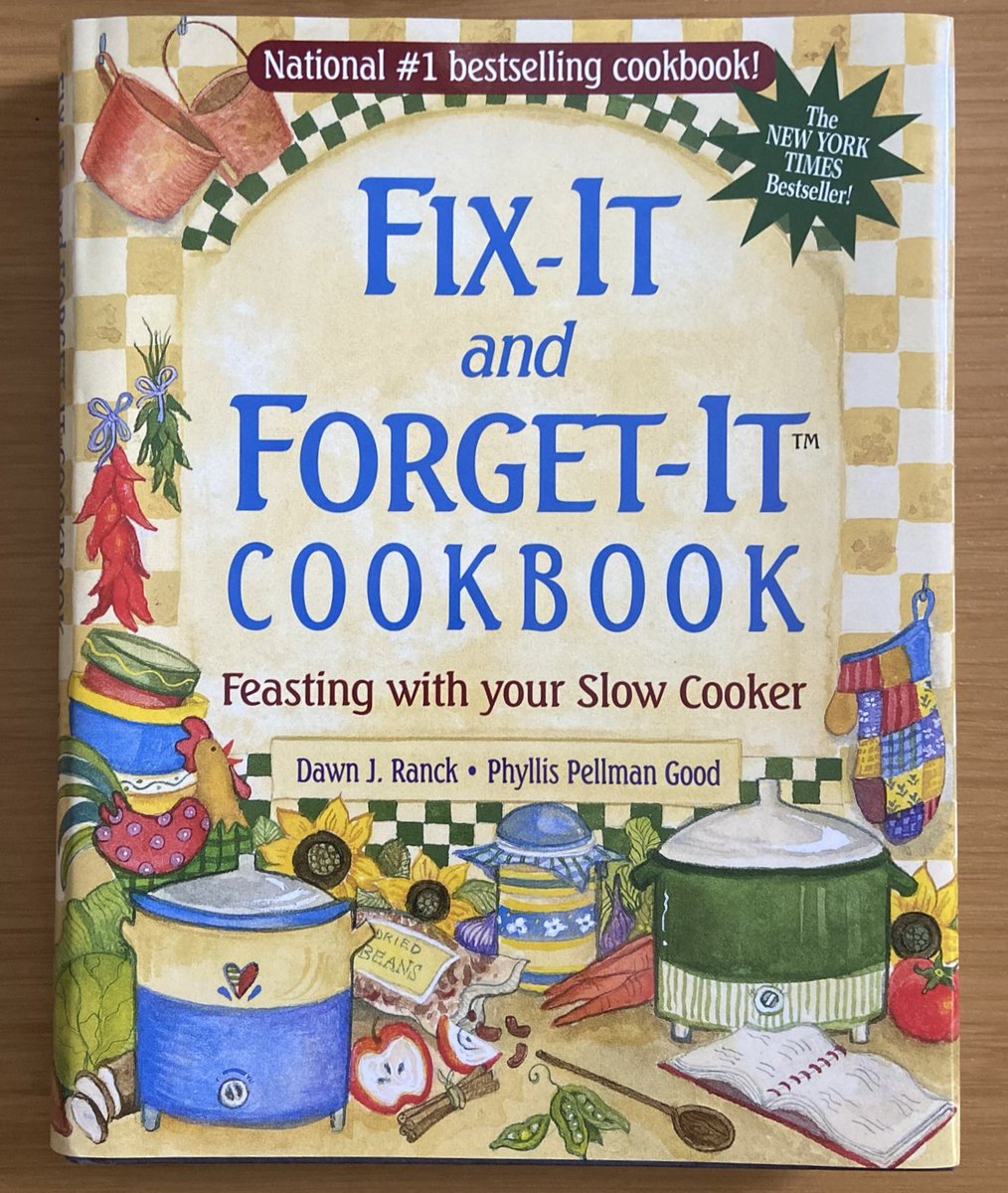 🍴Check out Fix-It and Forget-It Cookbook: Feasting with Your Slow Cooker #recipes #comfortfood #onepot #crockpot #cookbooks #familyfavorites ebay.com/itm/1667523729… #eBay via @eBay