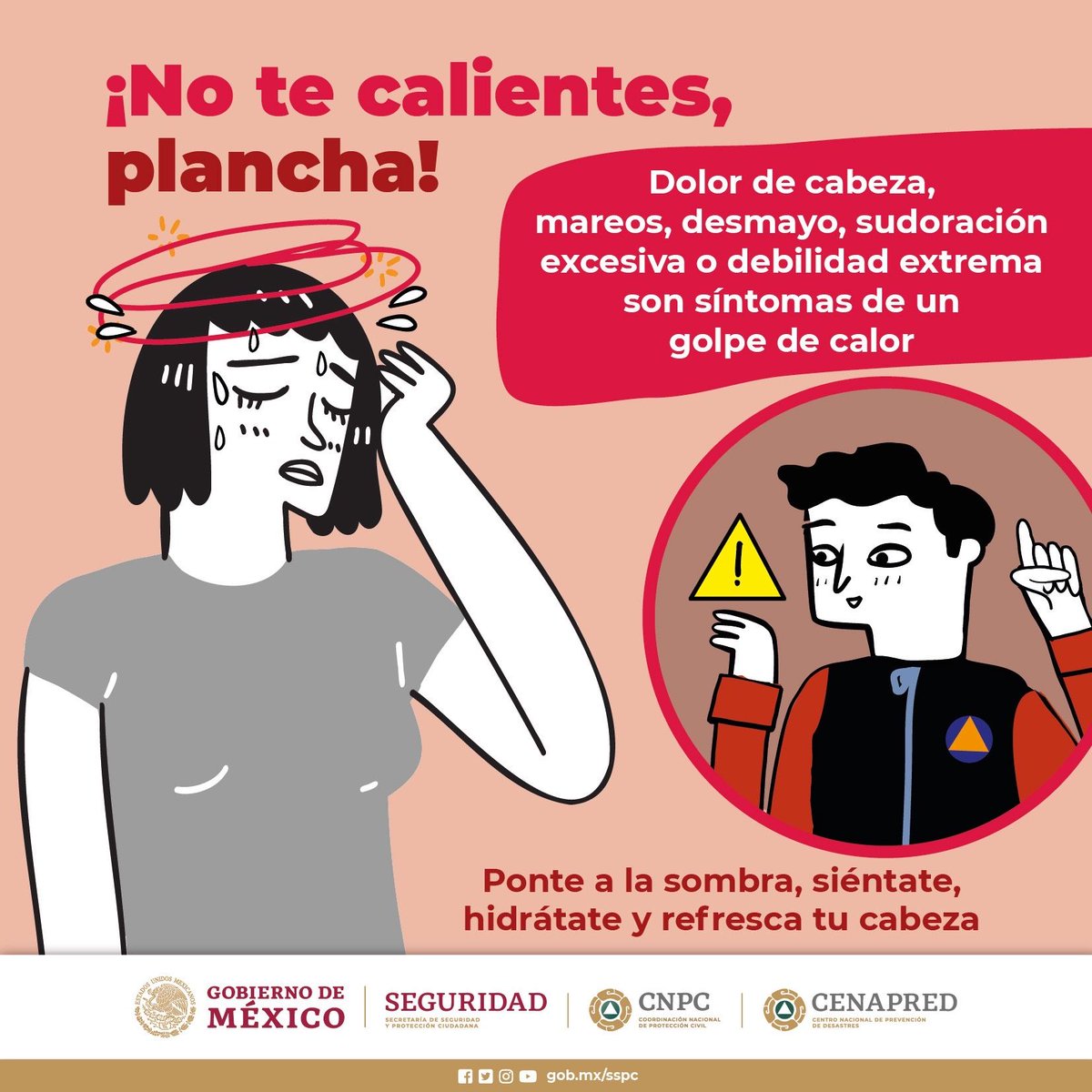 Coordinación Nacional de Protección Civil tweet media