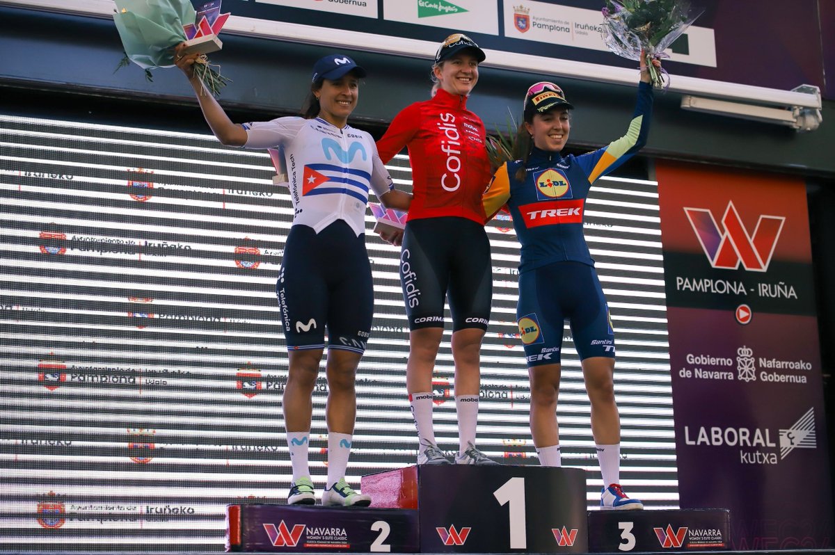 mundociclistico's tweet photo. #NWEC24 | 🇪🇸 🚴♀️🏆🥈 ¡Espectacular! 🇨🇺 Arlenis Sierra 2° en la Clásica Femenina a Navarra 2024 🇪🇸 🚴♀️🏆💪🇨🇺👏
#ElPortalDelCiclismo #NWEC #CiclismoFemenino #NWEC2024 @VueltaNavarra_ @Movistar_Team
https://t.co/9nWId7y6xA https://t.co/WQC7PM2SPR