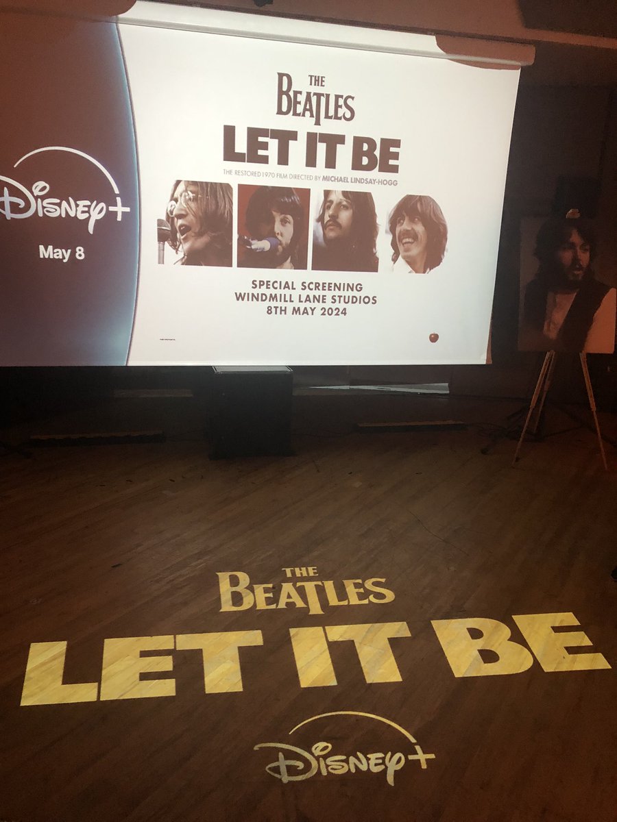 Down in Windmill Lane Studios Dublin for the launch of Let It Be. Fab! #LetItBe #Beatles