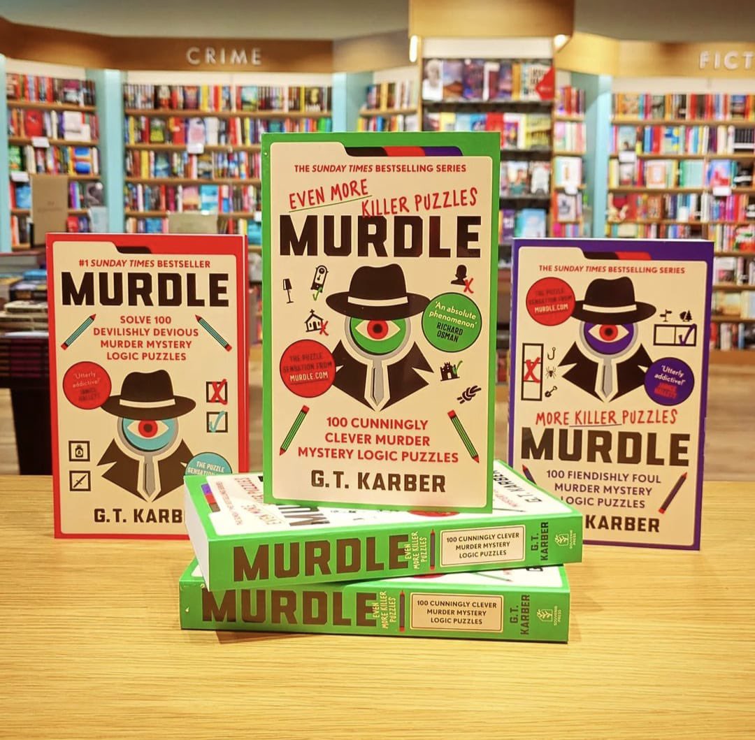 Are you ready to solve another murder? New Murdle is out now!