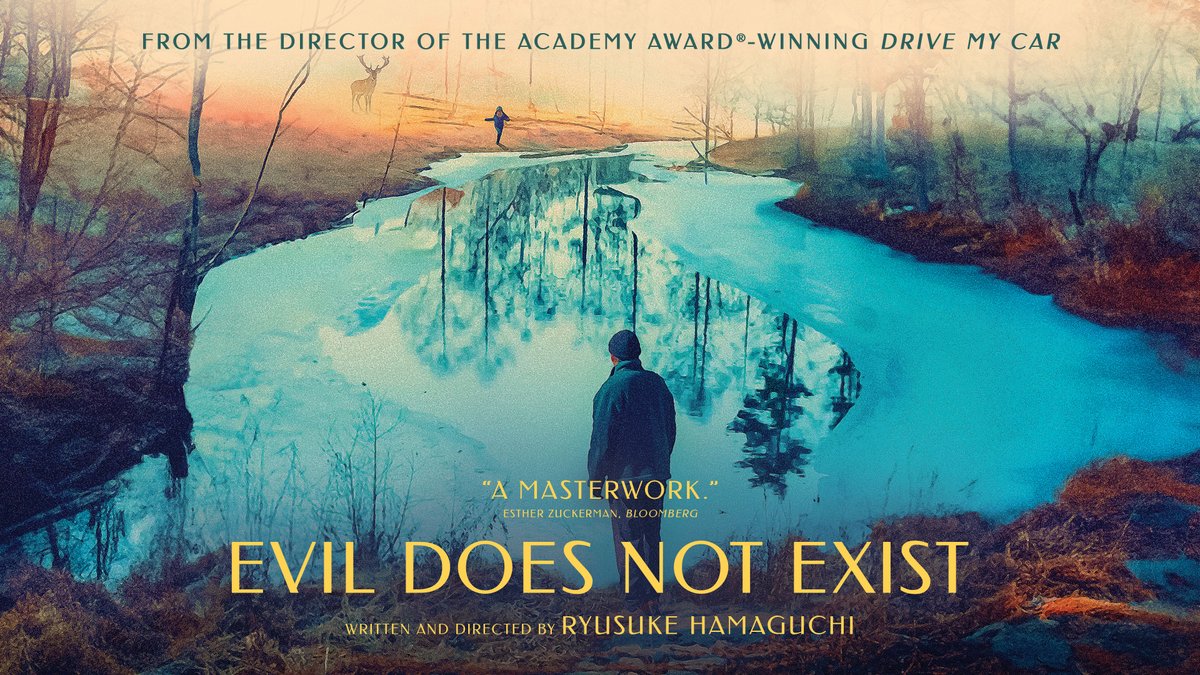 Read newly-awarded @PulitzerPrizes winner Justin Chang's brilliant writing on Ryûsuke Hamaguchi's EVIL DOES NOT EXIST, now playing at Film Forum! 🎟️: buff.ly/3JHOndv