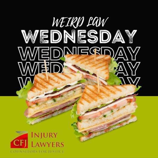 WEIRD LAW WEDNESDAY😂
It is against the law in Arkansas to honk your car horn at a sandwich shop after 9pm.  
☎(843)553-0007
 #Here4U #personalinjurylawyer #accidentattorney #weirdlawwednesday #weirdlaws #caraccidentlawyer #charlestonlawyer #injuryattorney #injurylawyer