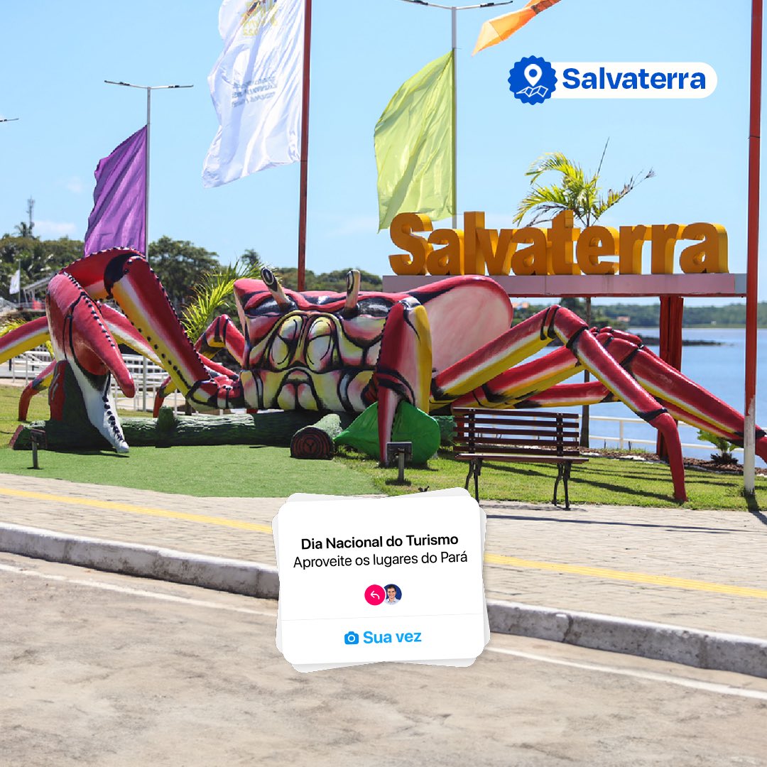 helderbarbalho's tweet photo. No #DiaNacionaldoTurismo a gente relembra as maravilhas do nosso ParáI!! 😎 Qual é o teu teu lugar preferido? Bora turistar pelo Pará!
#Bragança #AlterdoChão #Combu #Salvaterra #ConceiçãodoAraguaia #Pará #Salinas #Marajó https://t.co/y9wPYyAwoM