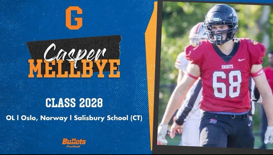 Congratulations to Casper Mellbye ‘24 on his decision to attend Gettysburg College! We are excited to follow your college career.⁦@SarumAthletics⁩ ⁦@gburgbullets⁩ ⁦@MellbyeC⁩
