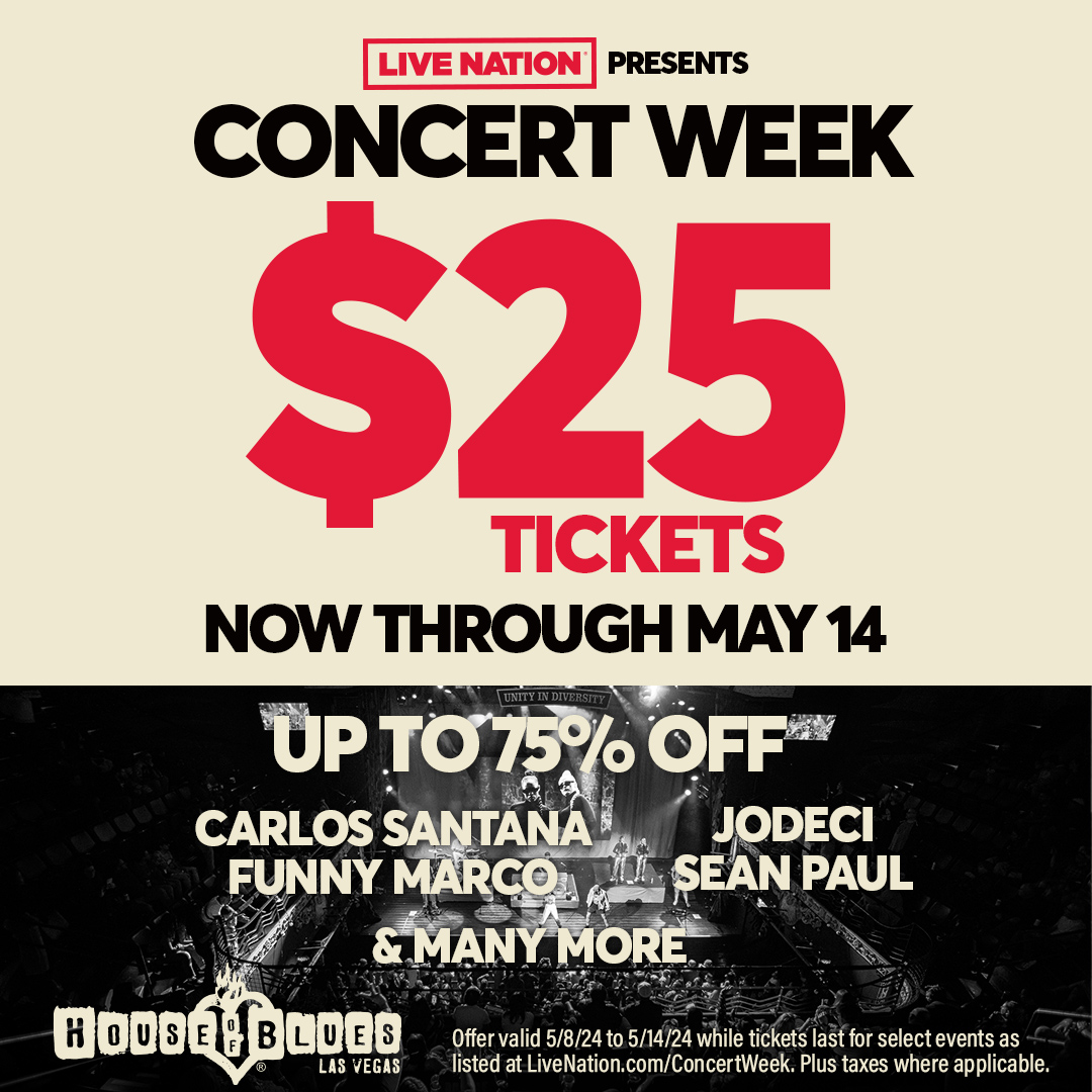 🎶✨Get ready for Live Nation's Concert Week! Score $25 tickets from May 8-14 to over 5,000 shows for the rest of the year! Over 900 artists! Details in our bio 🎤