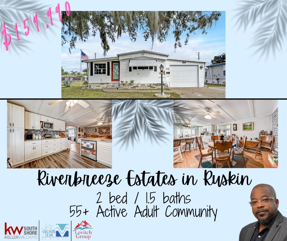 LovitchGroup's tweet photo. 1710 7TH STREET SW Unit #95, RUSKIN
Call us if you are interested! 
813-699-1790 https://t.co/RAFCxleVo2
