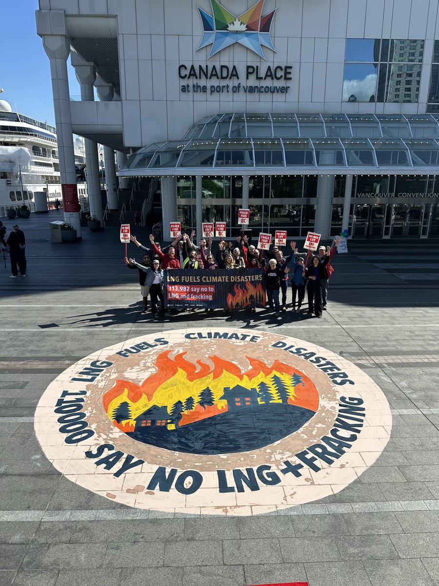 Today petition signed by over 110,000 saying no to LNG &amp; fracking delivered to BC Govt and <a href="/Dave_Eby/">David Eby</a>