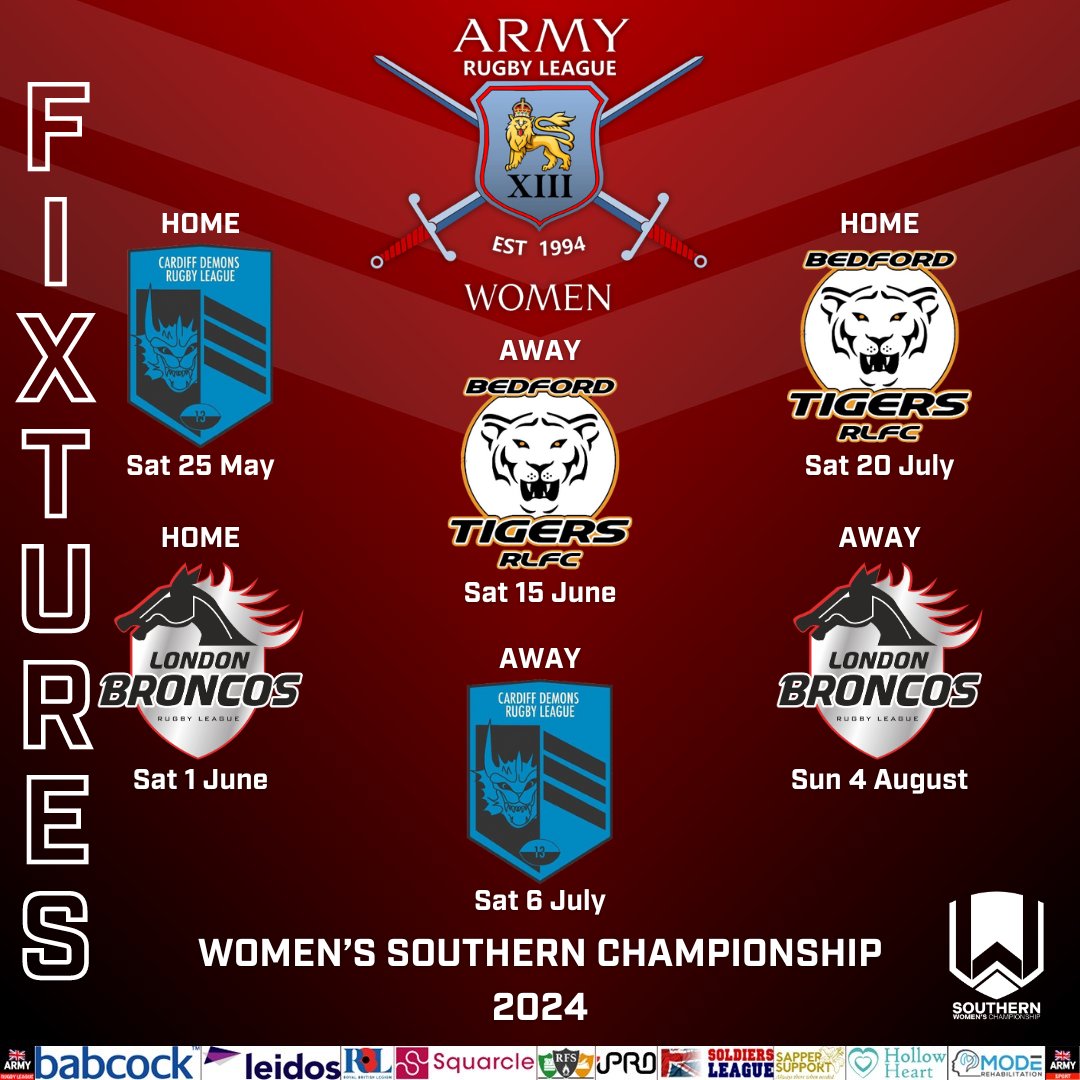 This year our Women's Senior XIII will be playing in the new Women's Southern Championship where the winner will enter a playoff game against the Northern Championship winner for a place in the Women's @SuperLeague It's all to play for this year!