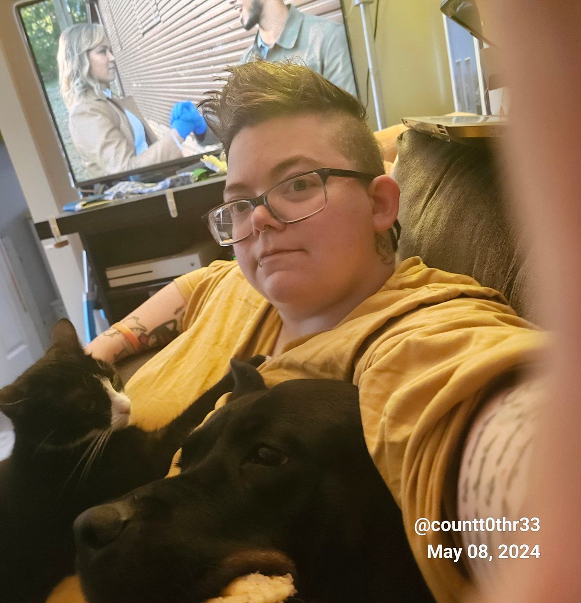 Cuddles with some pokemon