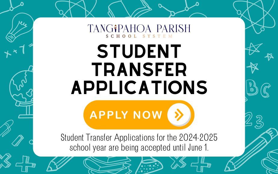Student Transfer Applications for the 2024-2025 school year are being accepted until June 1. tangischools.org/district/enrol…