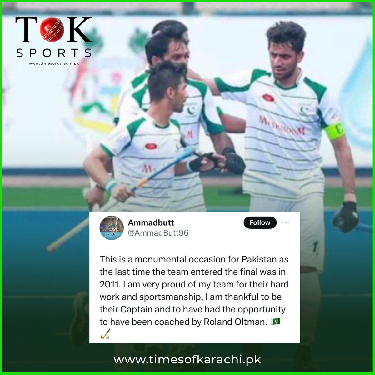 Captain Ammad Butt is delighted with the team's performance and coaching support as they have qualified for the final.

@AmmadButt96
#TOKSports #AmmadButt #AzlanShahCup2024