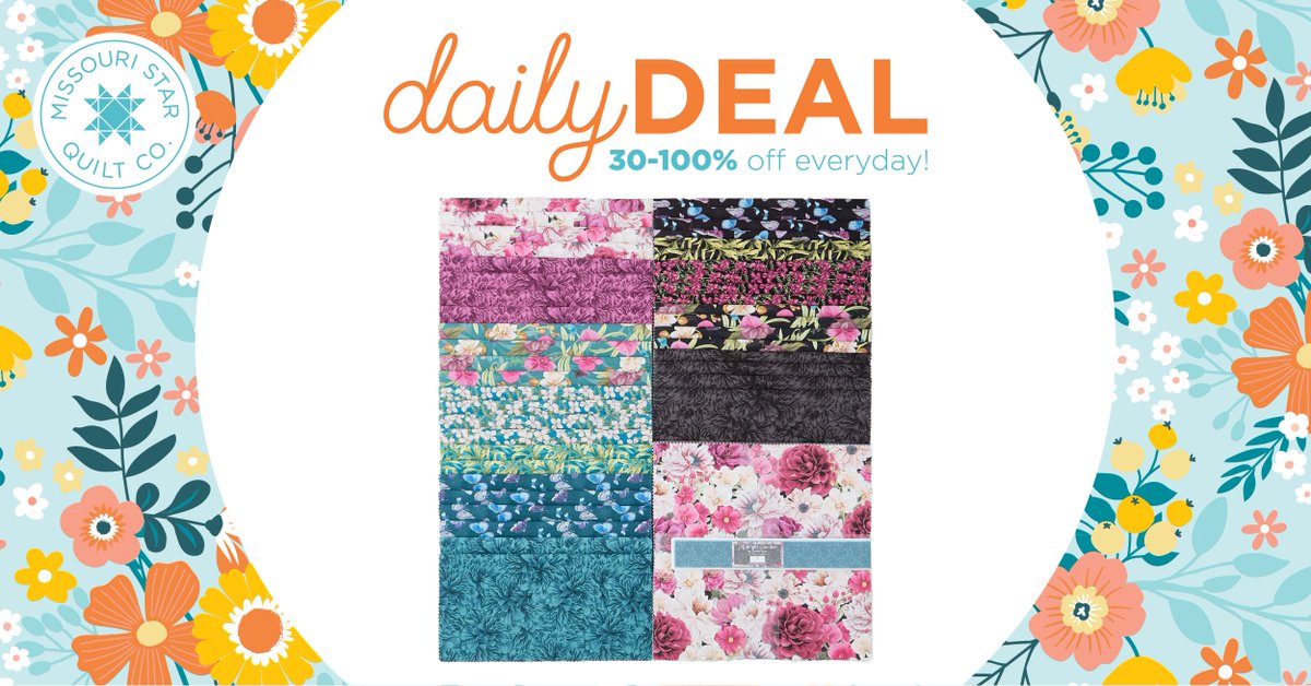 Today’s Daily Deal, Midnight Garden 10 Karat Crystals, is inspired by flowers at night. This charming collection is full of butterflies, leaves, and flowers! Shop now: bit.ly/4bdHcpp (Valid 05/09/24 while supplies last)
