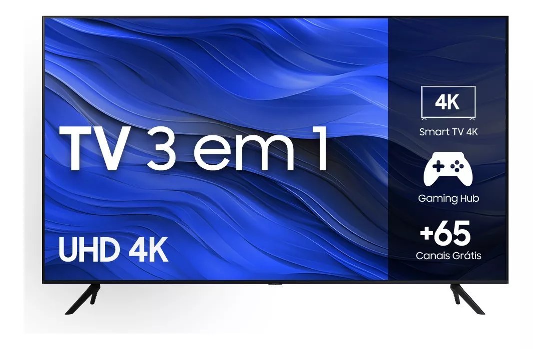 Smart TV 50' Samsung 4K UHD POR 2.079 🎟 CUPOM: ELETRO120 mercadolivre.com/sec/2wB74Yf