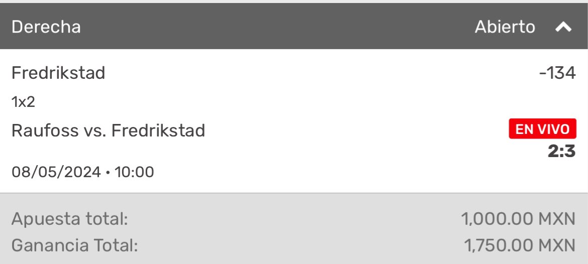 Unyuca's tweet photo. 🇳🇴| Fredrikstad ✅
🇫🇮| Atlantis ✅
🇫🇮| Akatemia ✅

Terminamos ganando TODO 💵

Dejen su ❤️ para que este fin de semana hagamos algo parecido. https://t.co/hLwrOZaRMV
