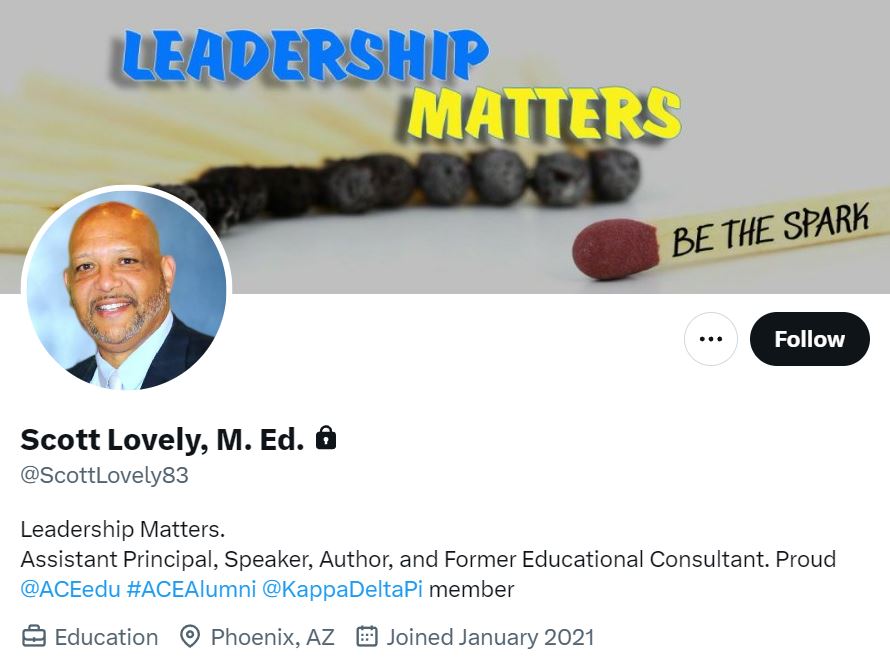 Meet Scott Lovely, the newly appointed principal at a school in @qcusd. He shared a tweet calling Clarence Thomas a white s*premac*st and has a clear bias and open h*tred towards Republicans and Trump supporters. Would you feel comfortable with such a person educating your…