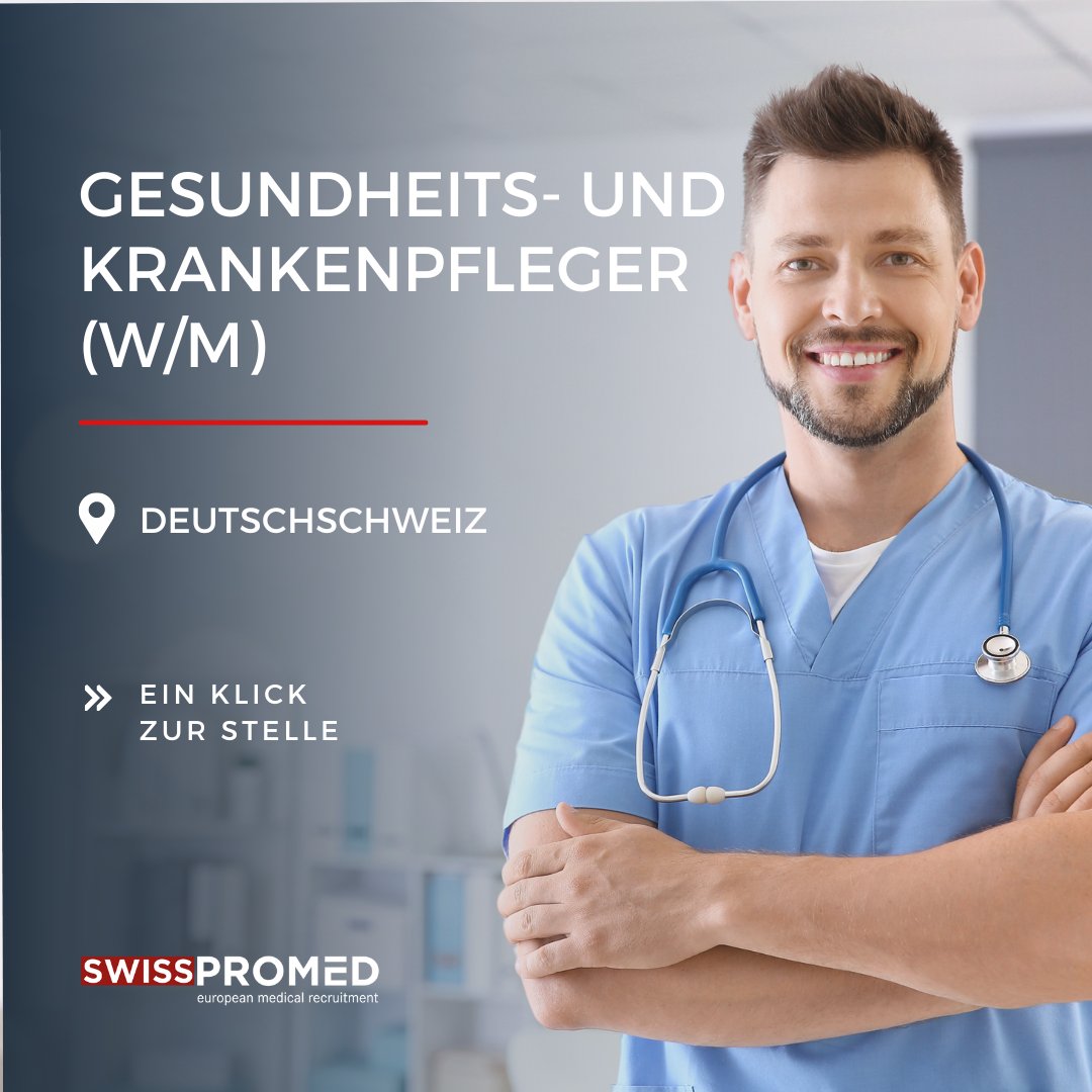 Sie wollen leben, wo andere Urlaub machen? Dann starten Sie mit uns Ihre Karriere in der Schweiz. Gemeinsam finden wir die passende Stelle für Sie.
 jobs.swisspromed.ch/job-gesundheit… 
#jobs #deutschschweiz #schweiz